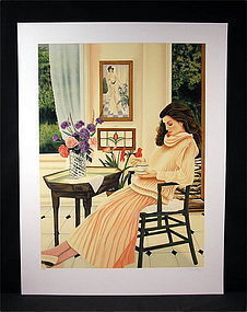 Original Serigraph by Susan Rios, New Place