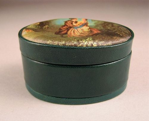 Unique Italian Leather Small Jewelry Box